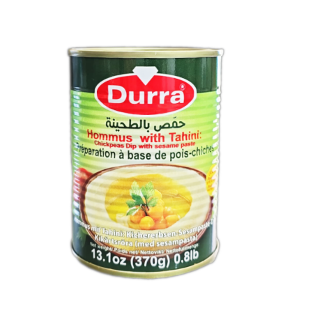 Al Durra Hommus with Tahini 370g  حمص بالطحينة