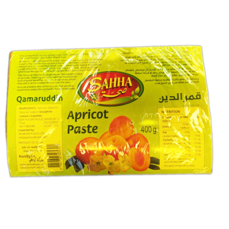 Sahha Apricot Paste 400g (Qamaruddin)