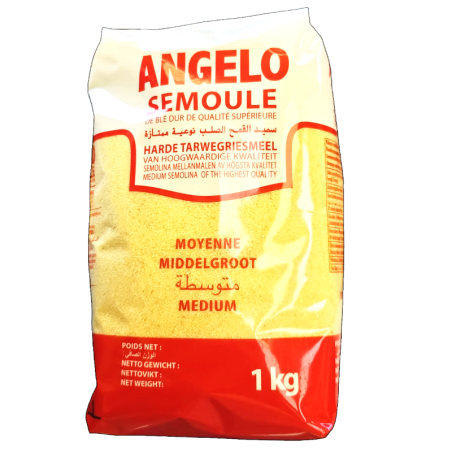 Angelo Semolina Medium 1KG