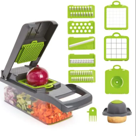 Vegetable Chopper, 12 in 1  Slicer Food & Onion Chopper