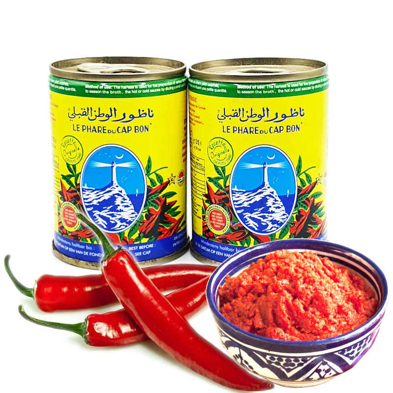 Le Phare du Cap Bon Harissa Paste 135g x 2 Le Phare du Cap Bon Harissa Paste 135g x 2